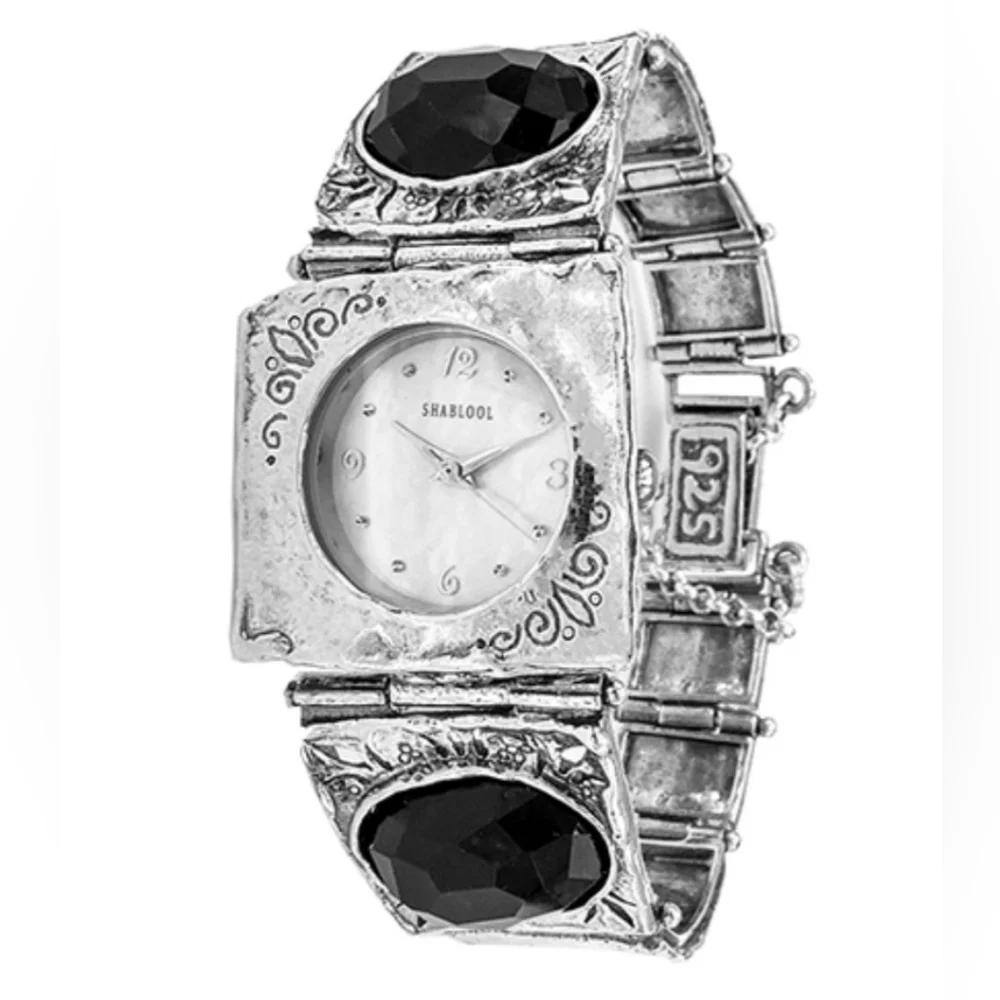 Shablool Silver Watch - Picture 1 of 4